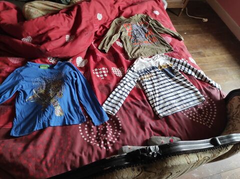 6€ six Shit short manches longues taille 6 ans 6 Accolay (89)