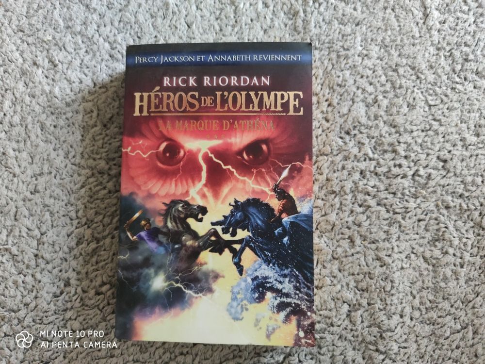 roman Rick Riordan collection HEROS DE L'OLYMPE, tome 3 Livres et BD