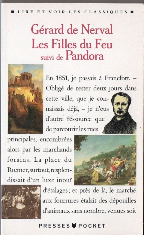 Les filles du feu - Gérard de Nerval 2 Cabestany (66)