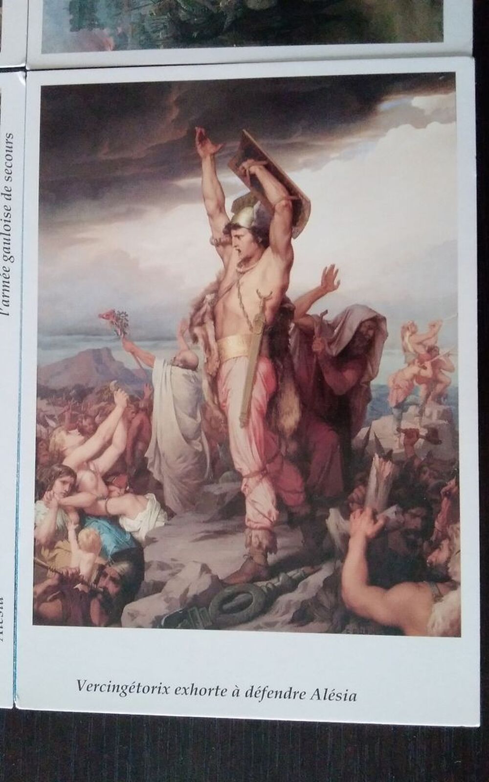 ? Lot de 5 X Cartes Postales Al&eacute;sia Vercing&eacute;torix ? 