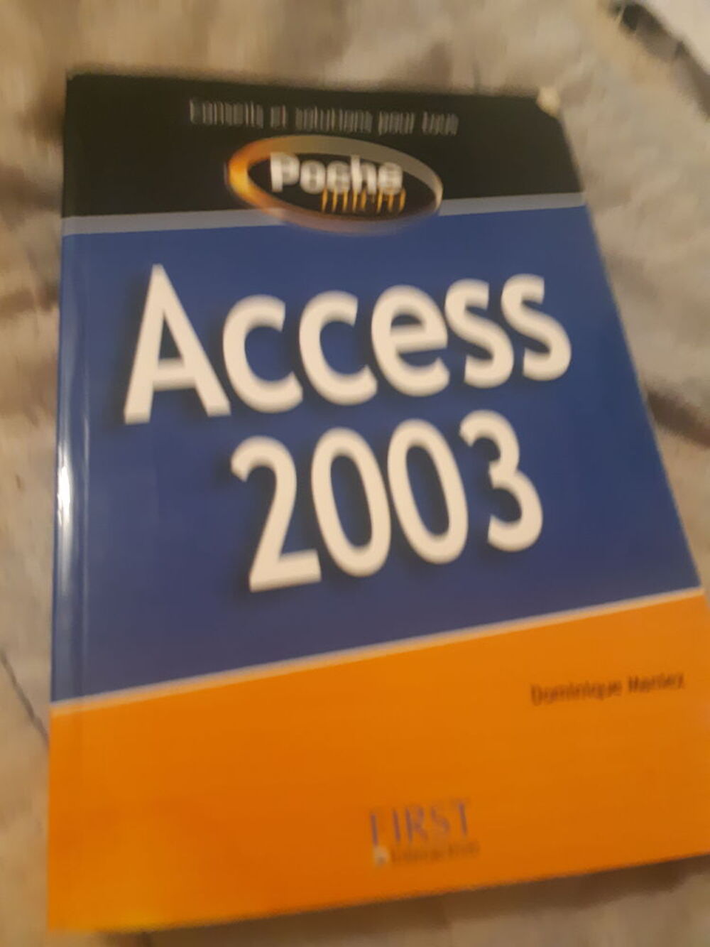 Livre access 2003 Livres et BD