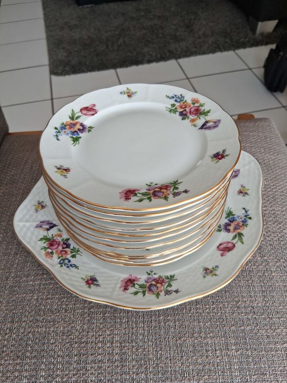 service &agrave; g&acirc;teaux vintage Cuisine