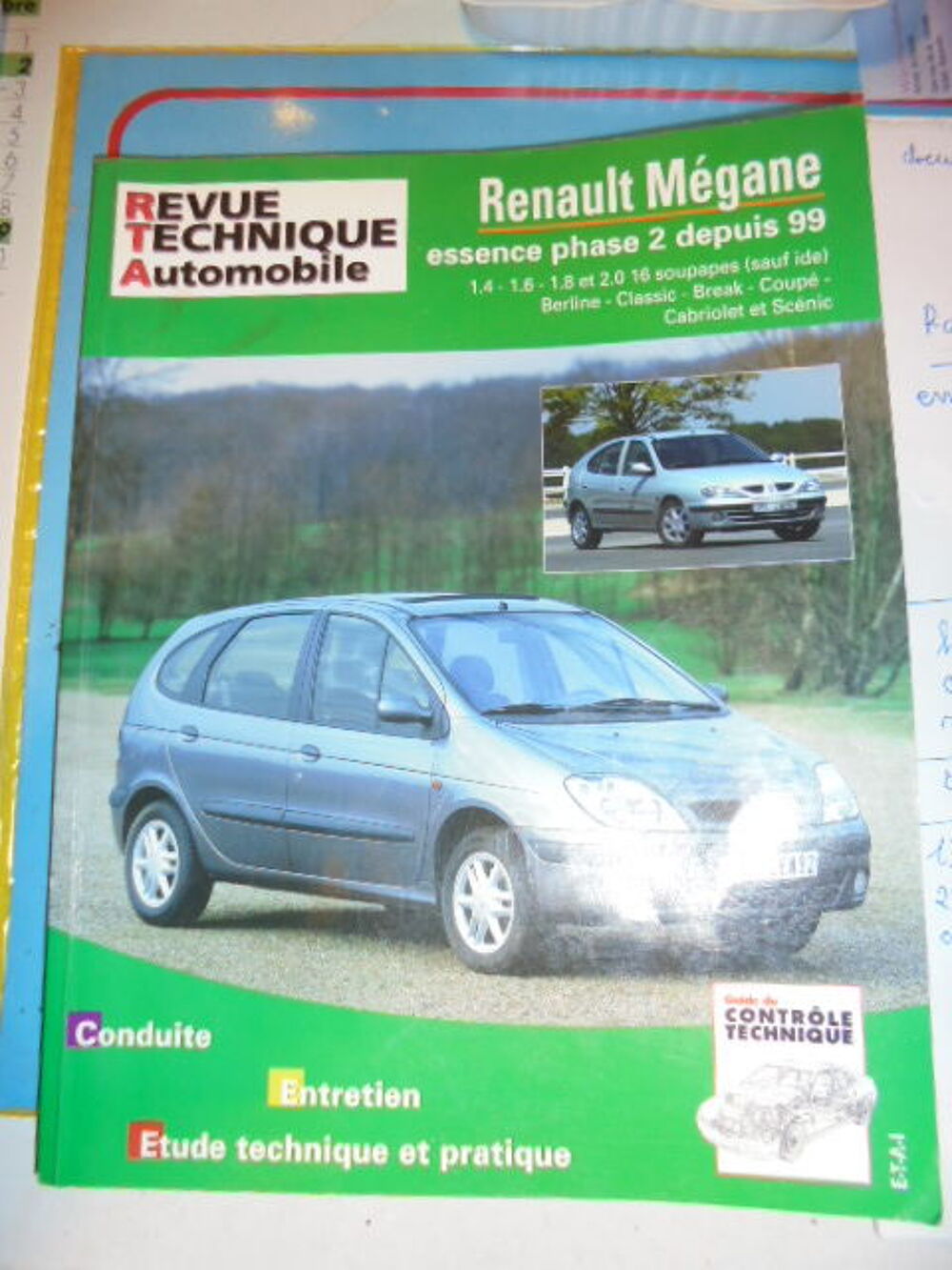 revue technique automobile Renault M&eacute;gane Livres et BD
