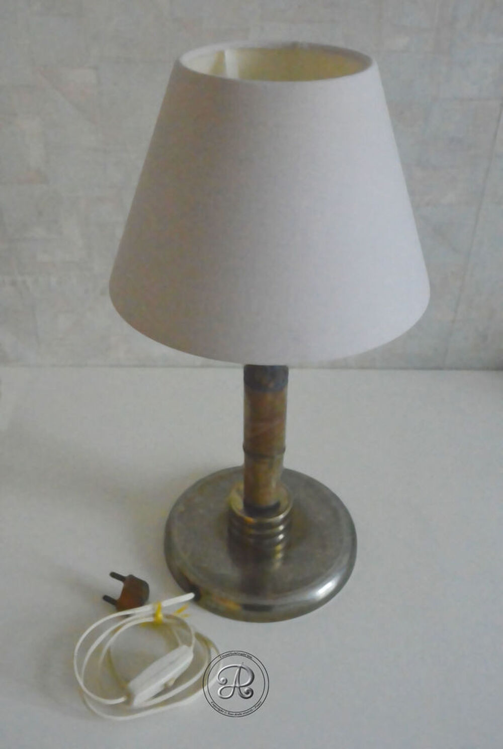 Lampe mauve Décoration