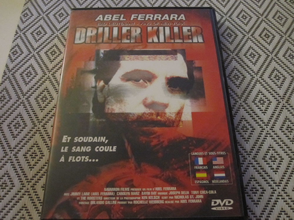 DVD : Driller Killer DVD et blu-ray