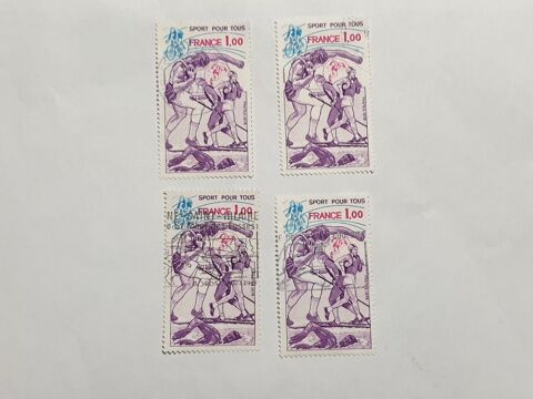 Timbre France Oblit�r� 1978 Sport le lot  0.44 euro 0 Marseille 9 (13)