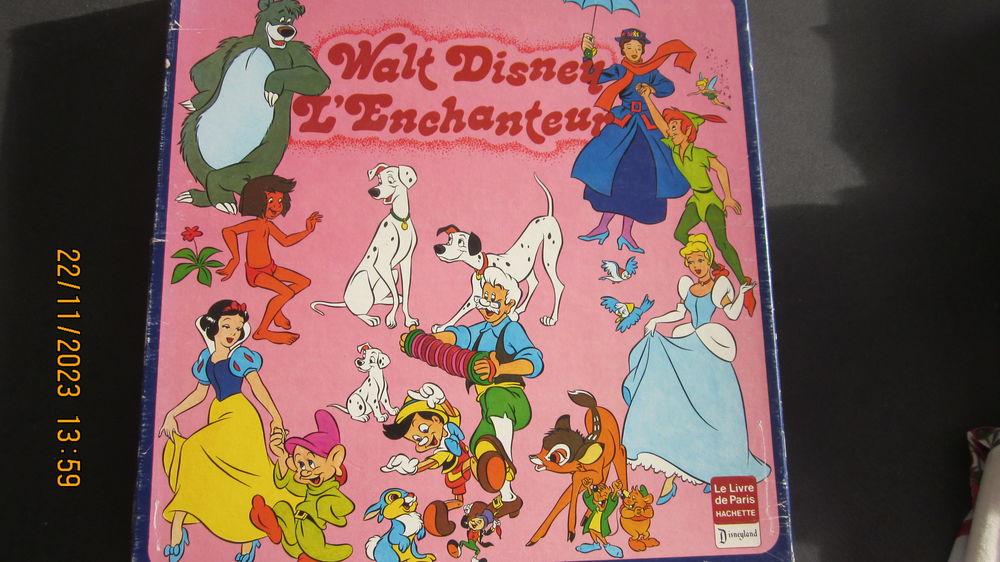 Coffret de 8 disques vinyles DISNEY Vintage de 1978 CD et vinyles