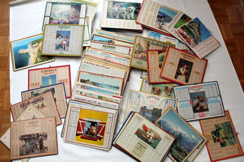 Almanach des PTT - calendrier de la poste
plus d'un siècle 15 Issy-les-Moulineaux (92)