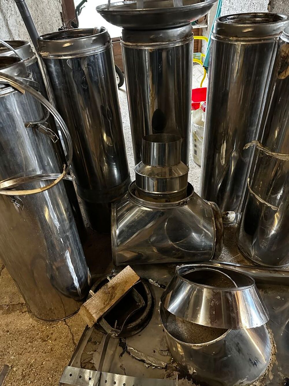 Conduit de chemin&eacute;e Bricolage