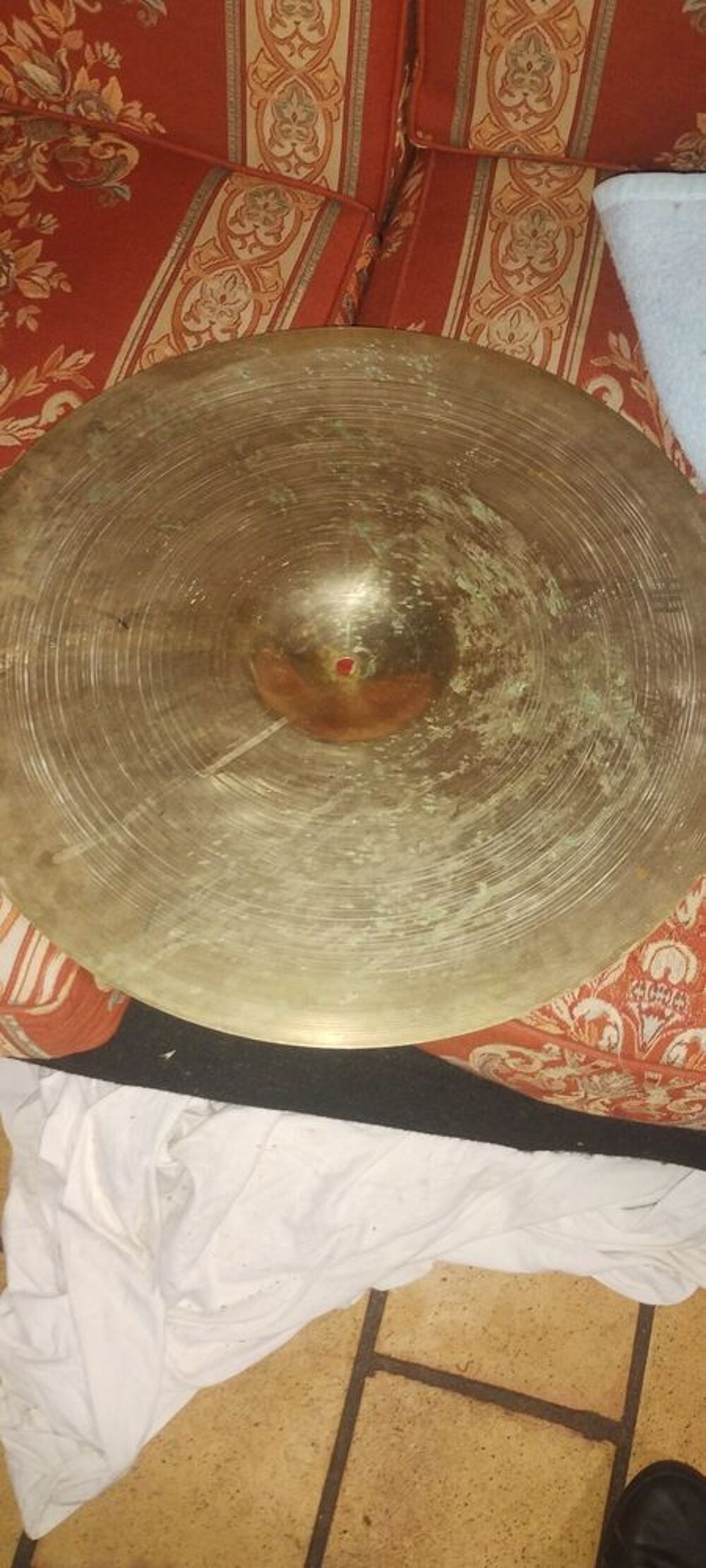 Lot de symbales et membranes batterie de musique Instruments de musique