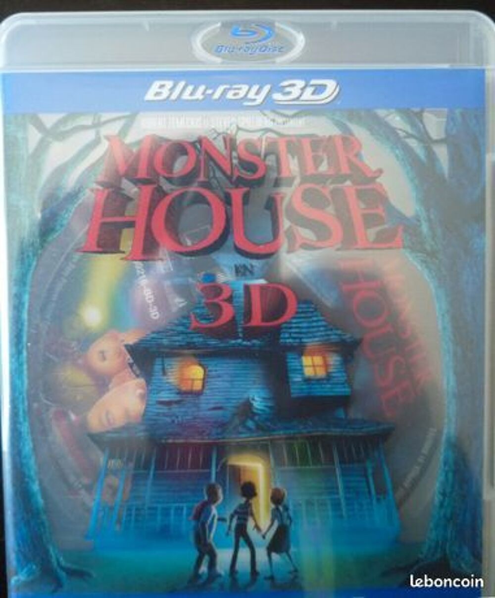 Monster House 3D Full HD DVD et blu-ray