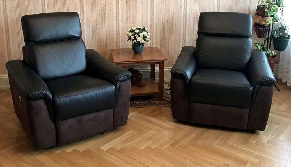 Fauteuils relax &eacute;lectrique motoris&eacute; - Tr&egrave;s bon &eacute;tat - Prix &agrave; Meubles