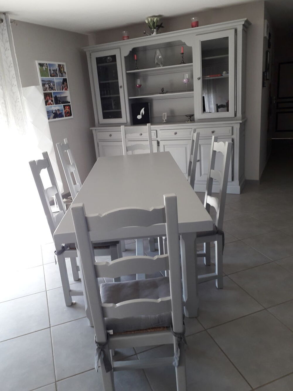 TABLE ET CHAISES EN CHENE Meubles