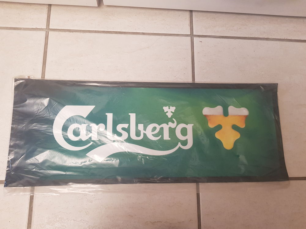 tapis de bar collection d&eacute;coration bi&egrave;re beer Carlsberg Décoration