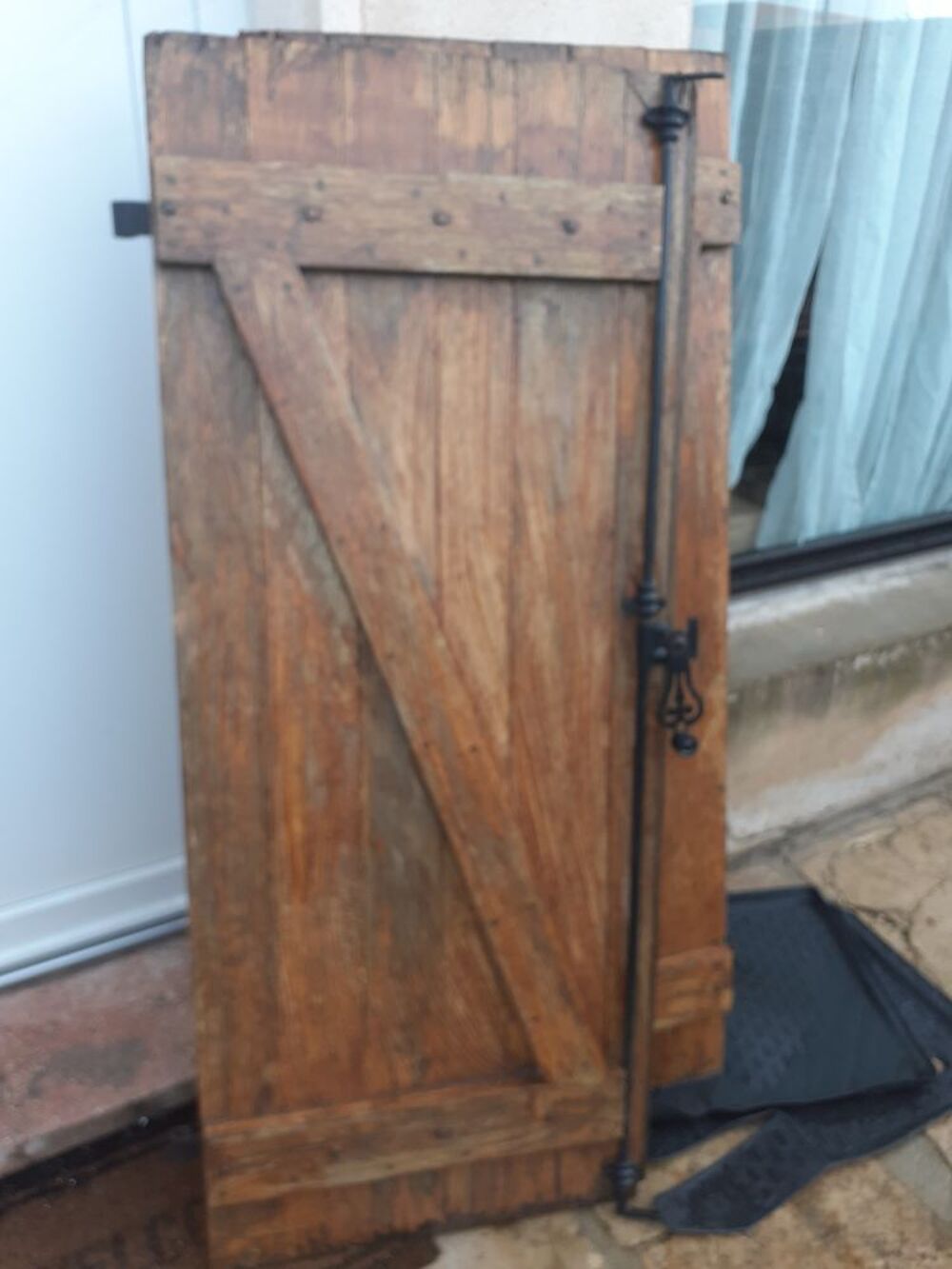 Volet bois ancien Bricolage
