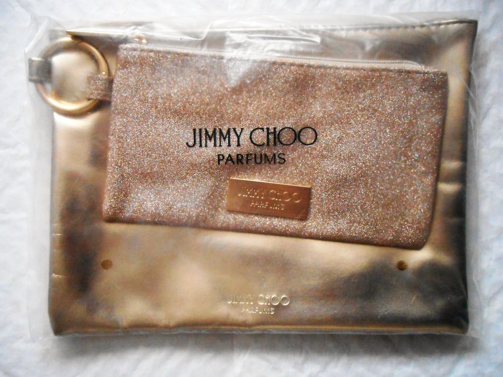 Lot de 2 Pochettes Jimmy CHOO : 