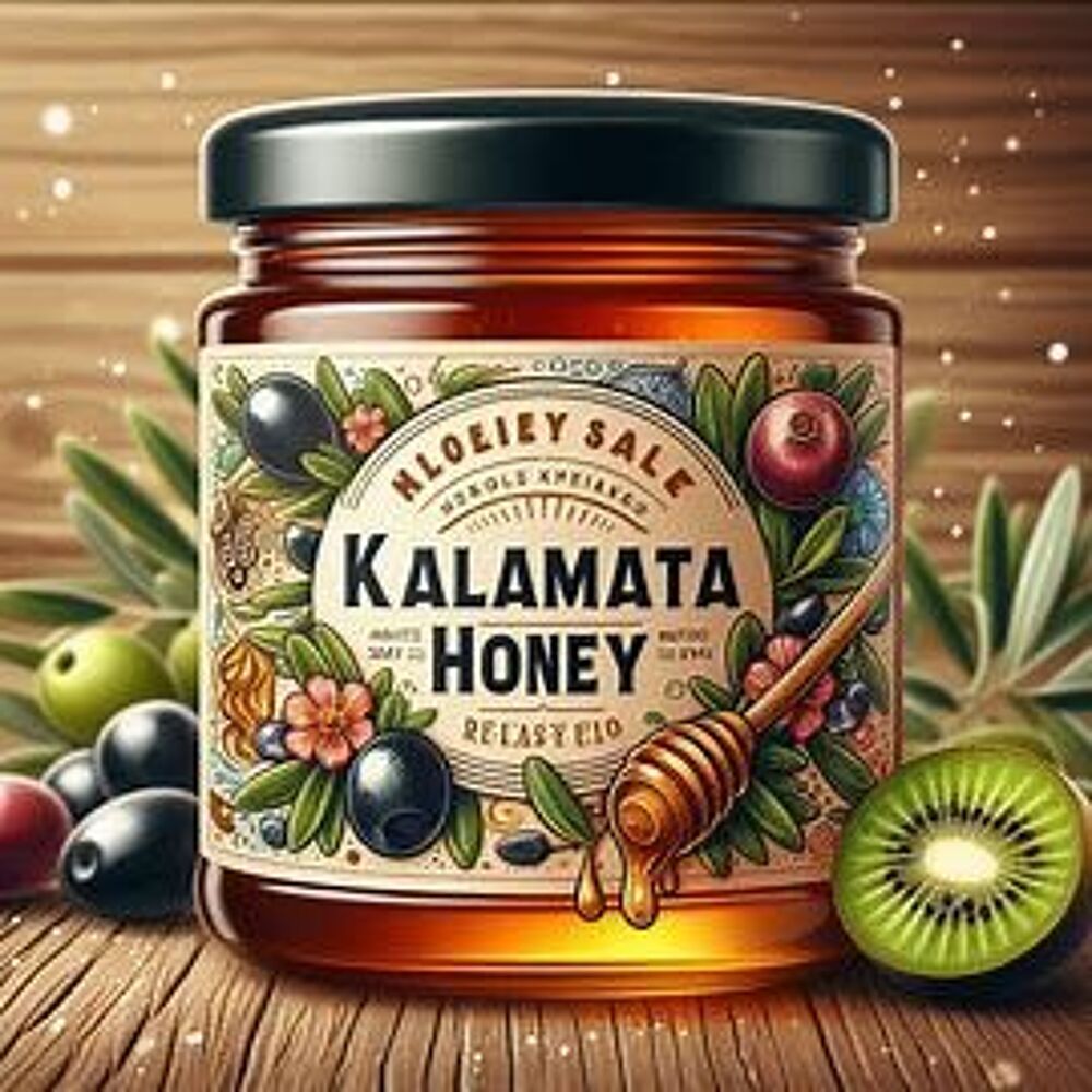 HUILE D'OLIVE et MIEL de KALAMATA Cuisine