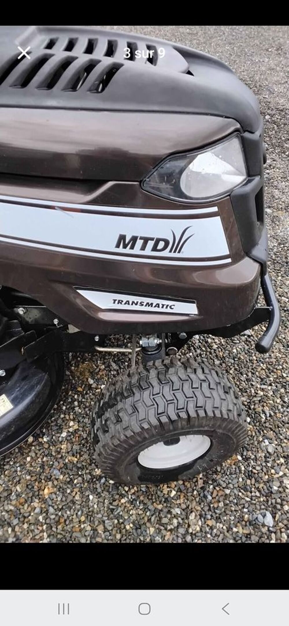 Tracteur Tondeuse Jardin