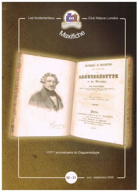 1839 LE DAGUERREOTYPE - Edition limite 15 Saint-Sever (40)