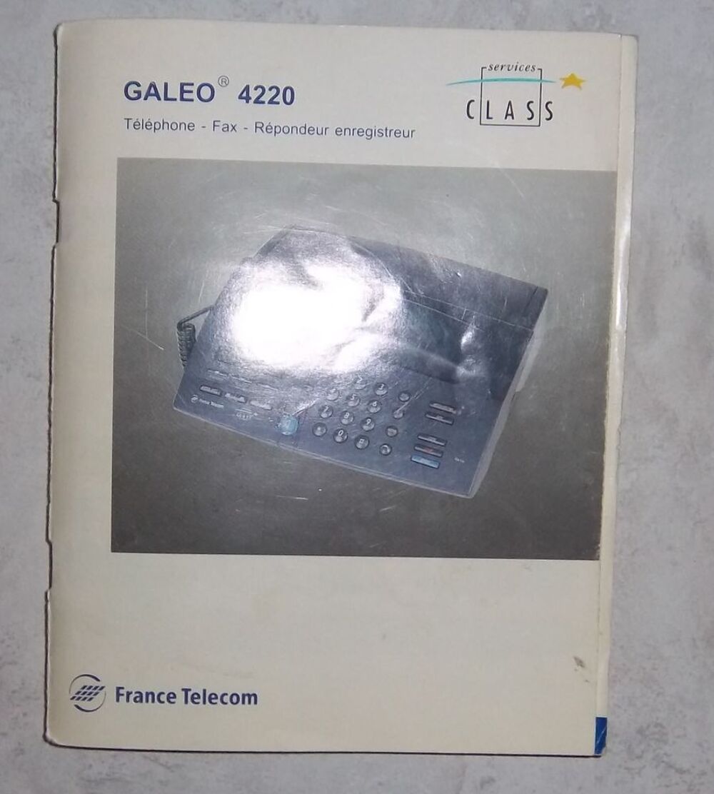 Notice Galeo 4220 France Telecom Tlphones et tablettes