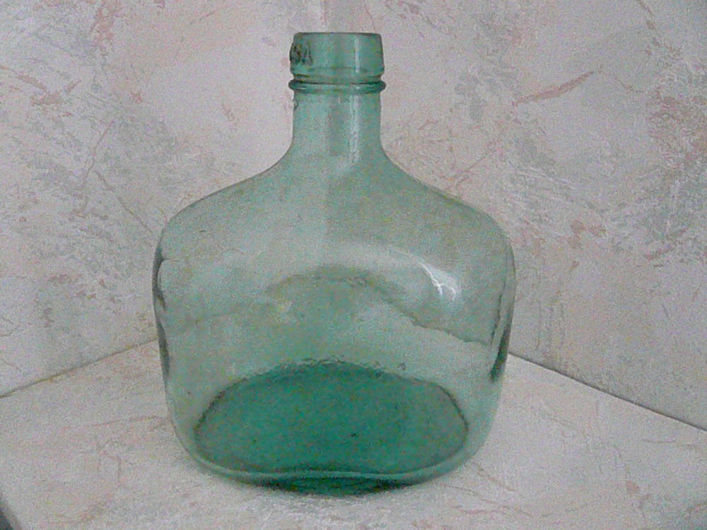 Dame Jeanne VIRESA de 2 L forme ovale vintage Décoration