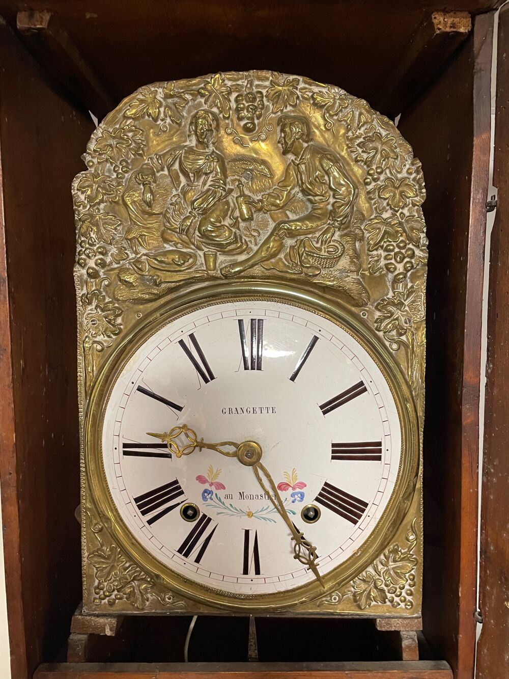 Magnifique horloge comtoise avec carillon Meubles