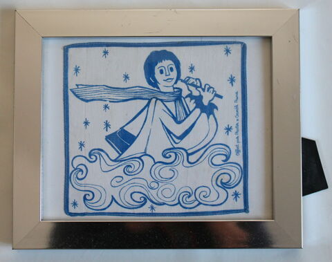 Mouchoir publicitaire LE MARCHAND DE SABLES de NOUNOURS ORTF 25 Issy-les-Moulineaux (92)