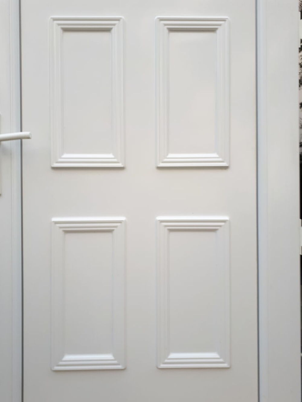 Porte d'entr&eacute;e pvc double vitrage Bricolage
