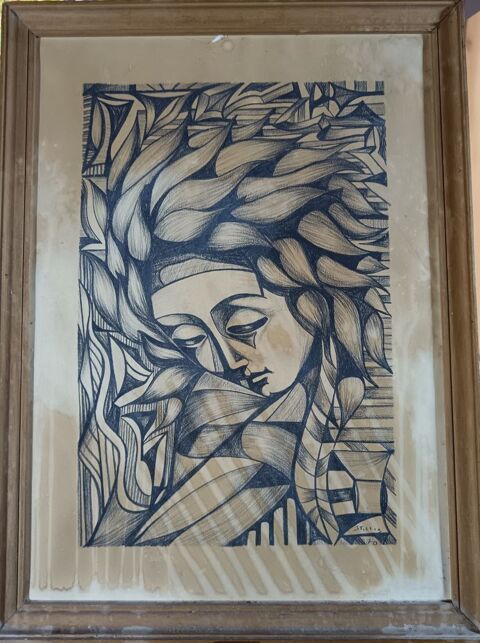 Tableau ESTAMPE STIHI (1929-2010) 70 Rennes (35)