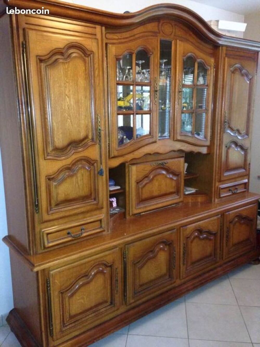 Salle &agrave; manger - Salon Ch&ecirc;ne massif Meubles