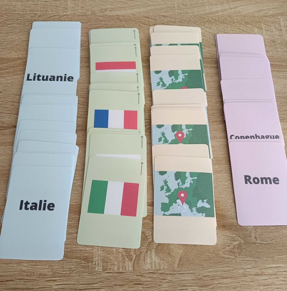 Montessori g&eacute;ographie Jeux / jouets