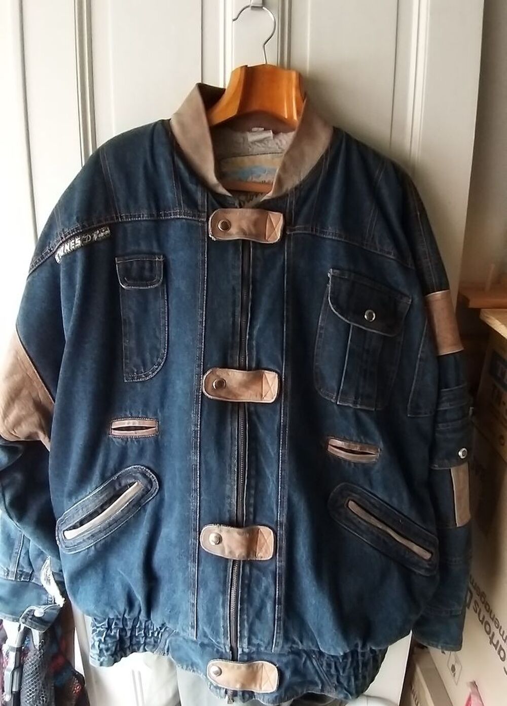 Blouson Homme Jean's Vintage " COLLECTOR " Marque STONES Vêtements
