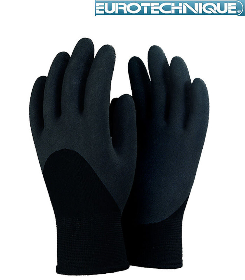 Par lot de 12 paire de gant de travail FOURR&Eacute; ANTI FROID T-9-10-11 gant termo COMME NINJA Bricolage