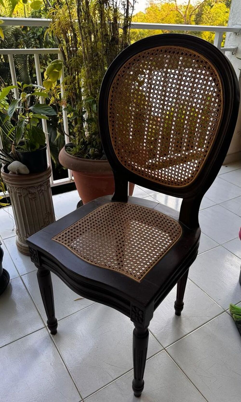 Table + 4 chaises Mahogany Meubles