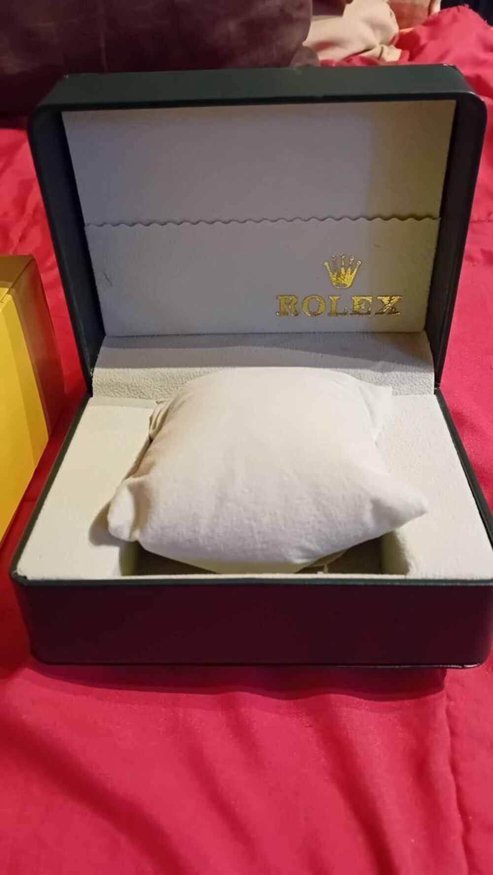 ROLEX BOITE ET COUSSIN SURBOITE 