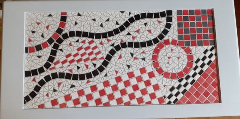 Table basse bois et mosaique Meubles