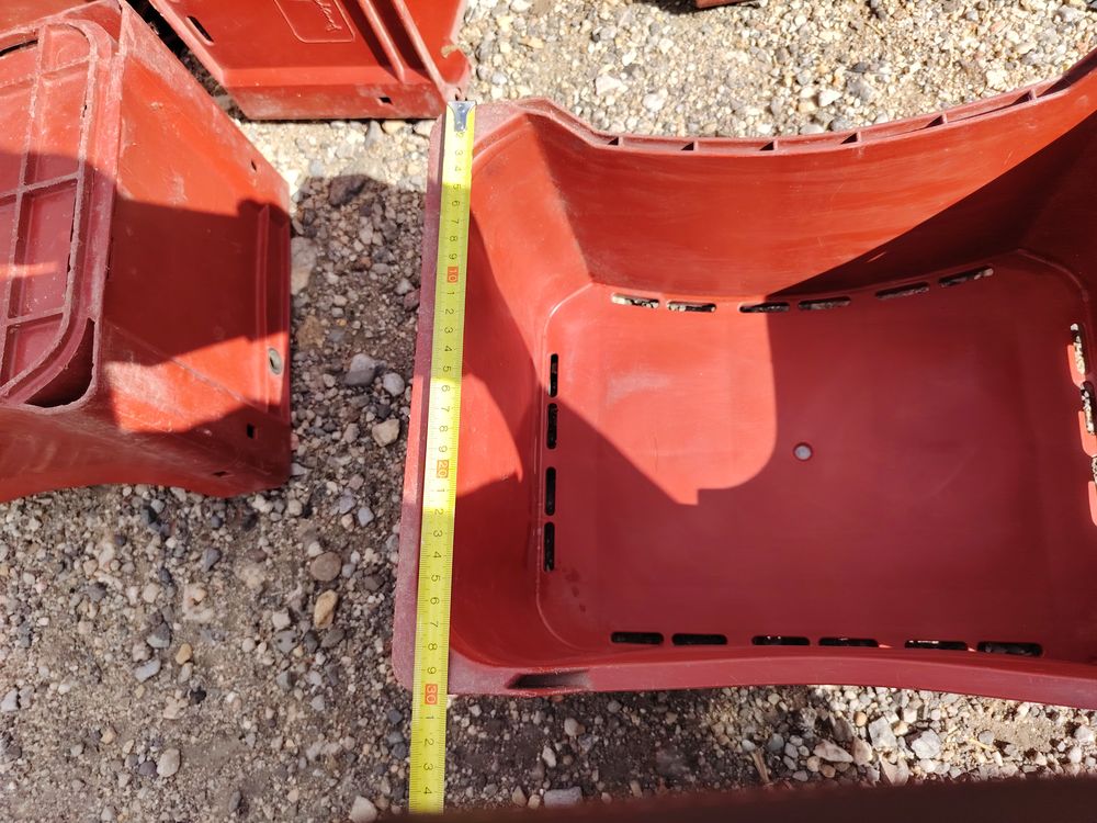 Caisses plastiques transport 30x40xh21 alibert Bricolage