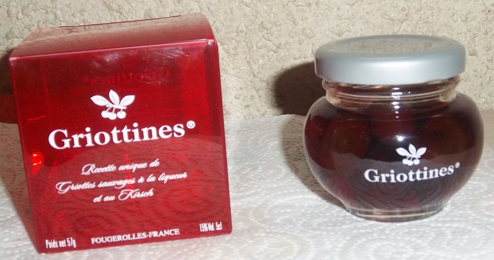GRIOTTINES 5 CL DANS SON COFFRET ROUGE FOUGEROLLES Cuisine