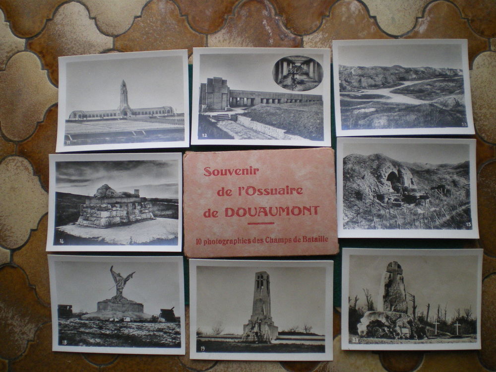 Photographies de l'Ossuaire de Douaumont. 