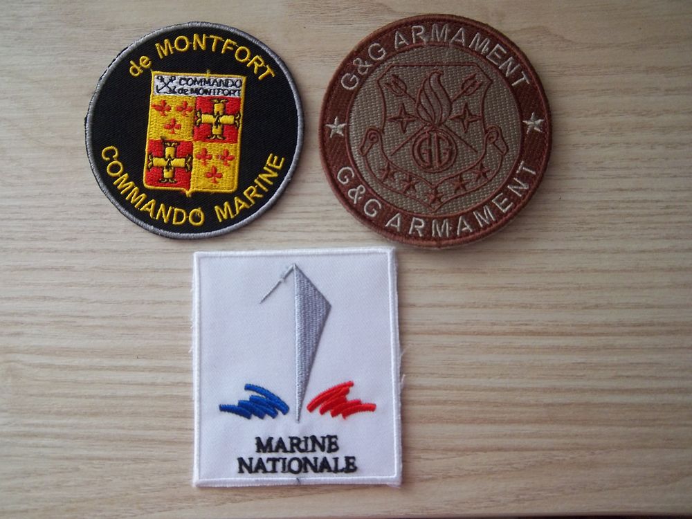 lot &eacute;cusson marine commando airsoft insigne collection 