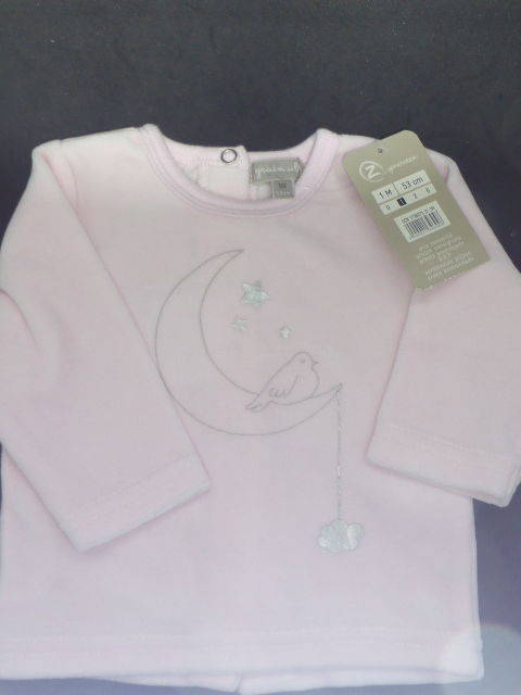 Grain de blé Pull velours rose fille 1 mois 4 Rueil-Malmaison (92)