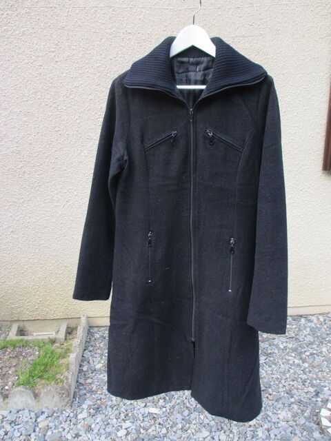 Manteau noir femme taille 38 5 Jurançon (64)