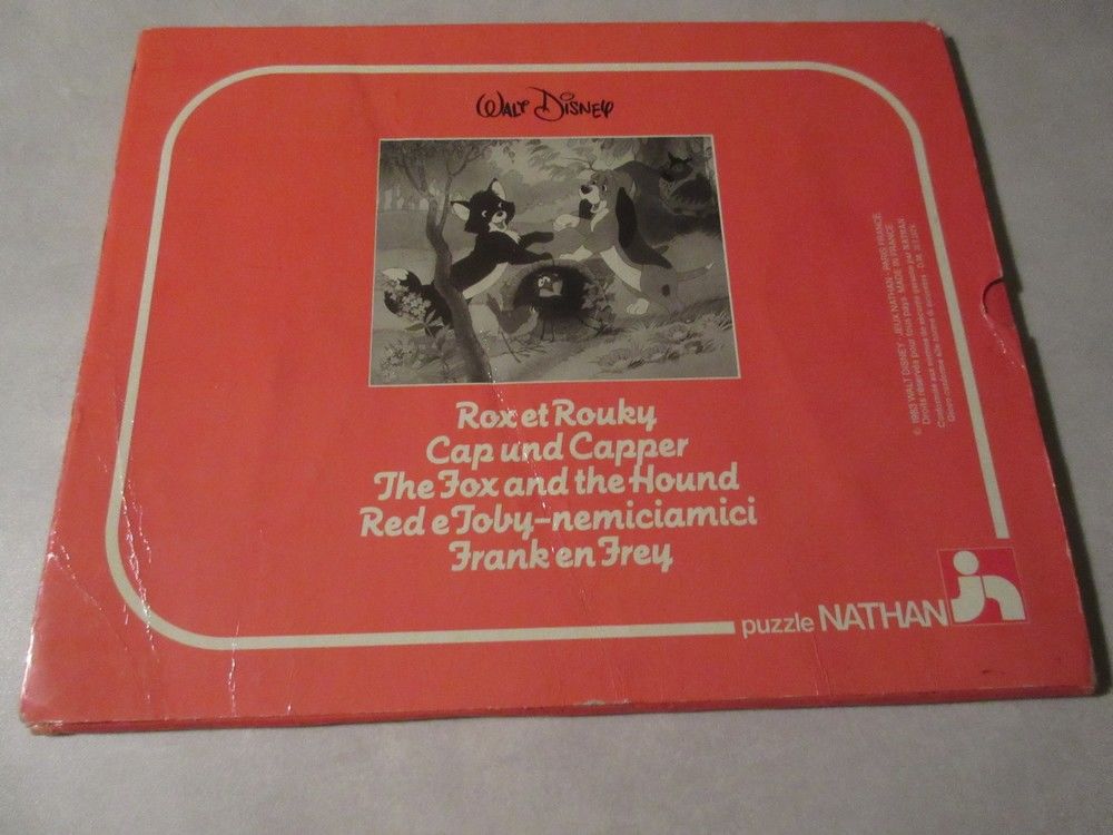 Puzzle Rox et Rouky Jeux / jouets