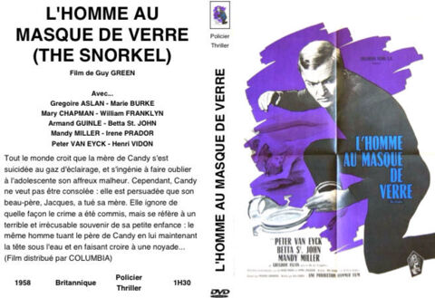  L'Homme au Masque de Verre   - VOSTFR - RARE Claye-Souilly (77)