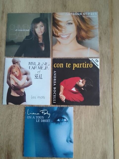 lot de CD 2 titres 3 Péronnas (01)