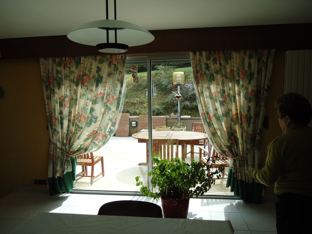 double rideaux Décoration