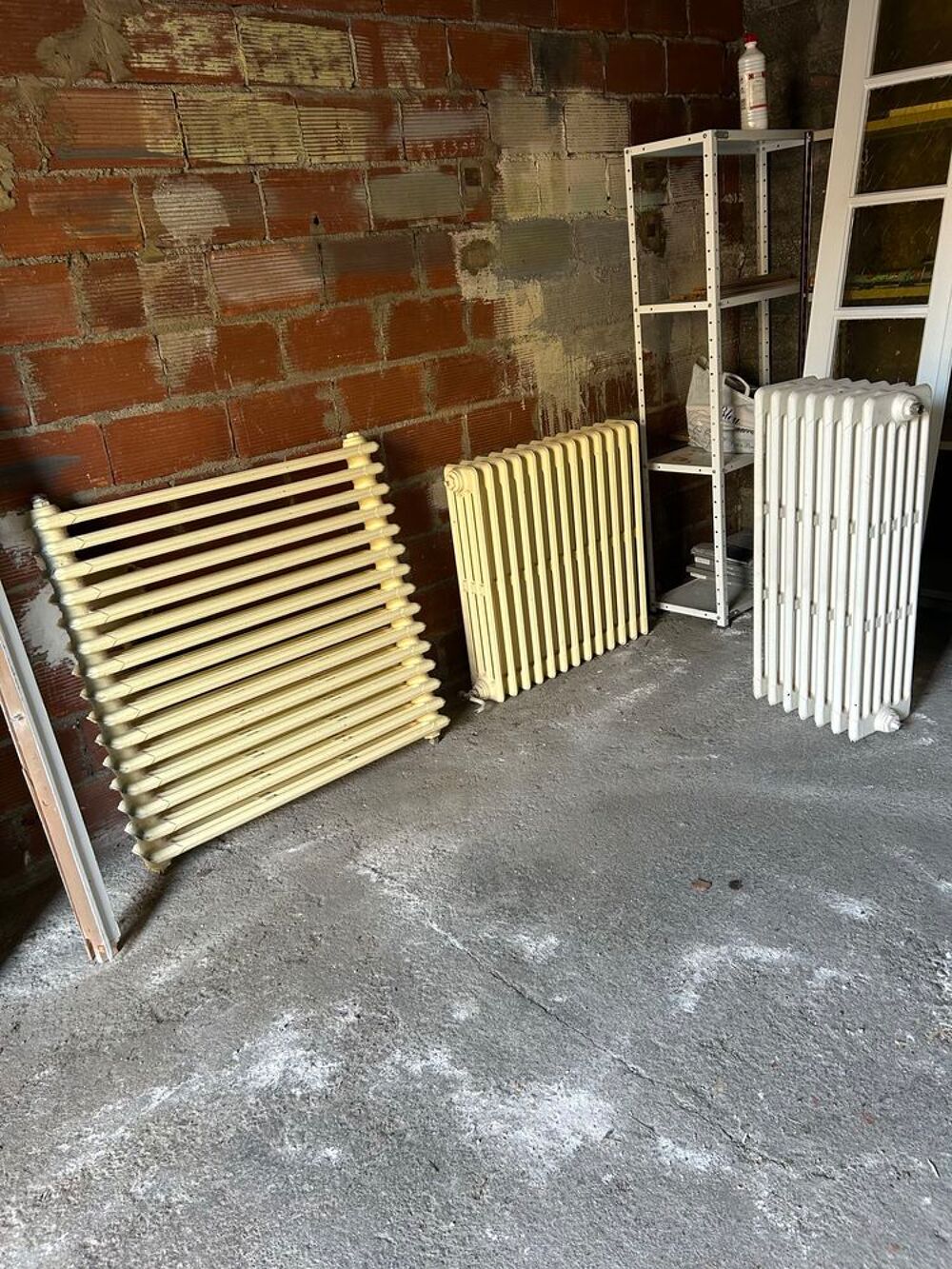 lot de radiateur en fonte Bricolage