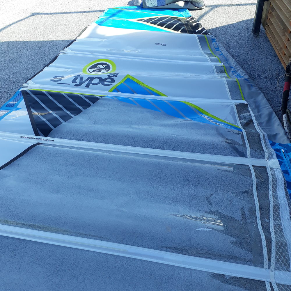 Gr&eacute;ement funboard slalom North Sails 7.8 tb&eacute; Sports