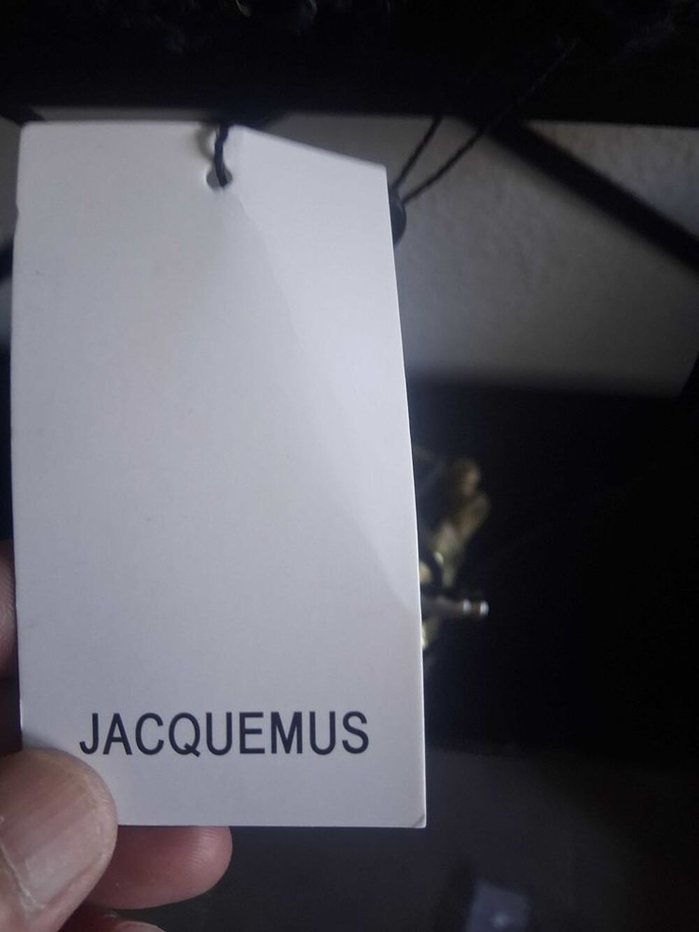 Bob jacquemus noir Maroquinerie