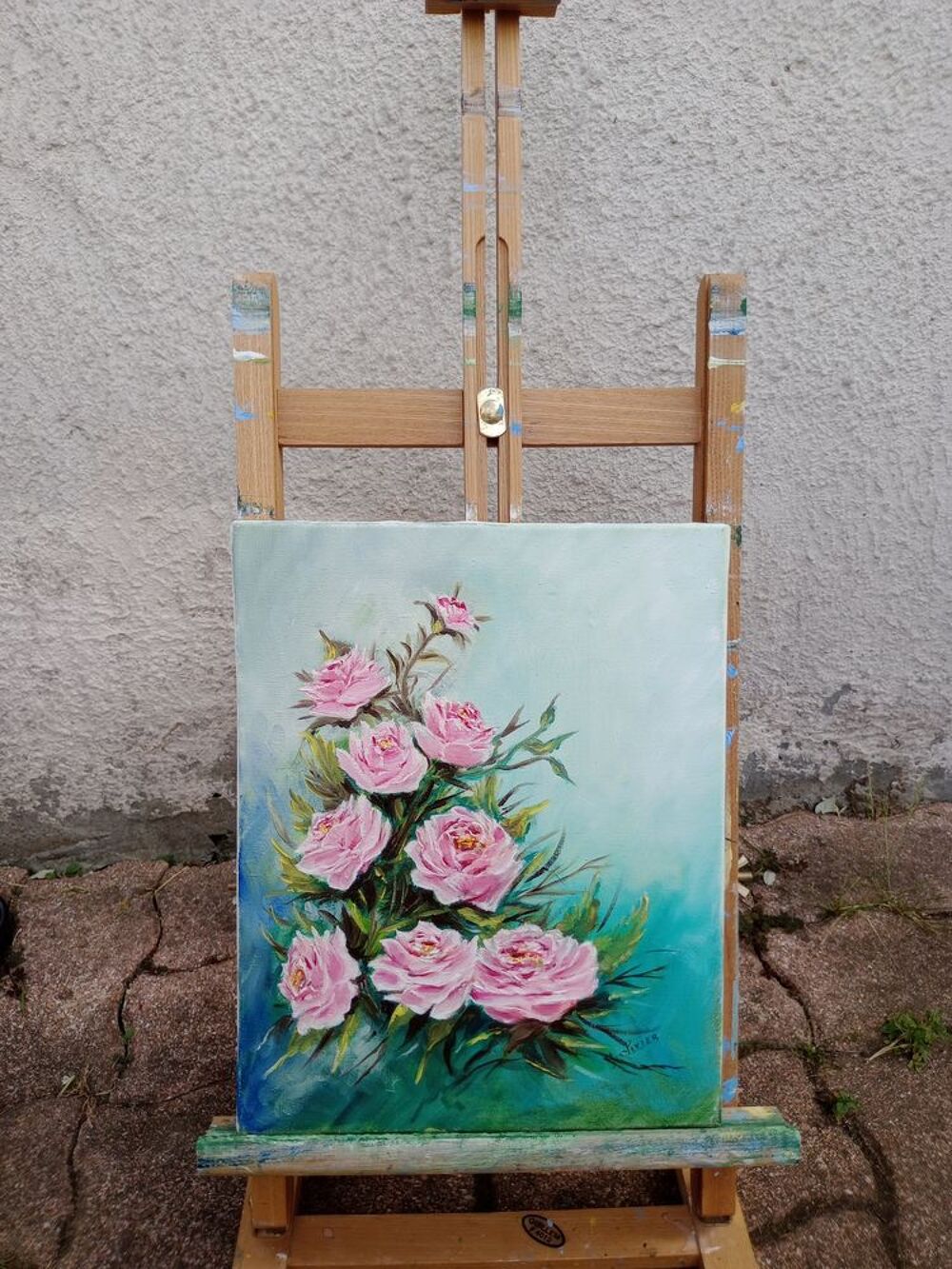 Tableau peint par une passionn&eacute;e de peintures
Décoration